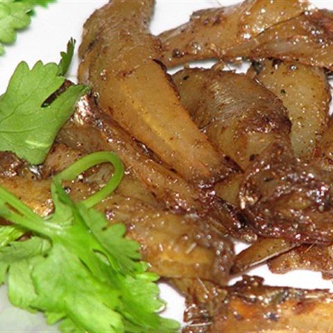 Cách làm khô cá cơm rang chua ngọt