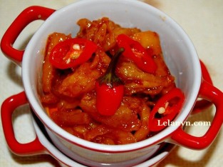 Khô chiên ngào đường