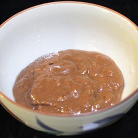 Cách làm khổ qua chà bông chấm mắm ruốc