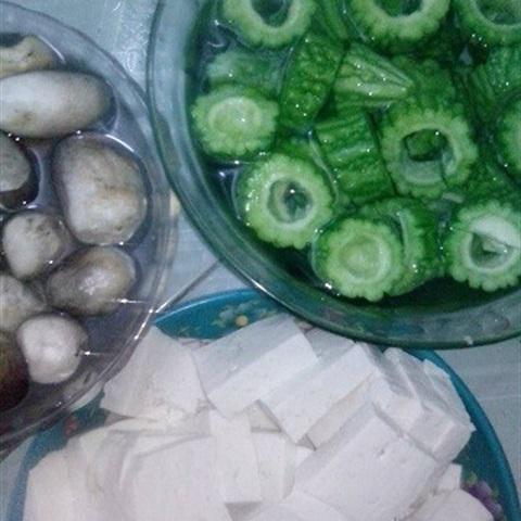 Cách làm khổ qua kho nước tương