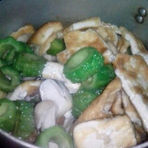 Cách làm khổ qua kho nước tương