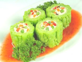 Khổ qua nhồi sốt xí muội