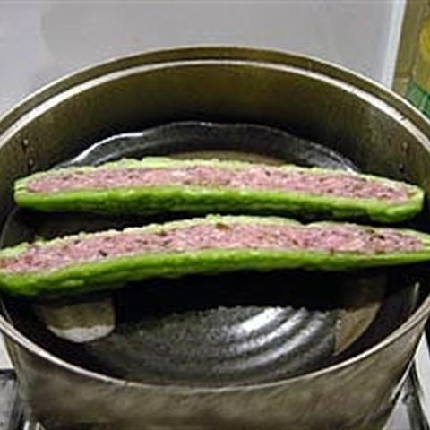 Cách làm khổ qua nhồi thịt hấp