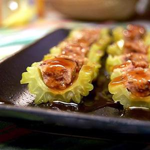 Cách làm khổ qua nhồi thịt hấp