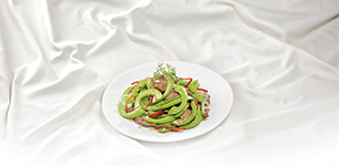 Khổ qua tây xào thịt bò