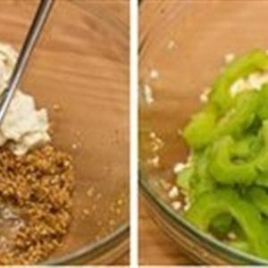 Cách làm khổ qua trộn đậu hũ