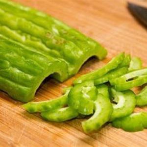 Cách làm khổ qua trộn đậu hũ