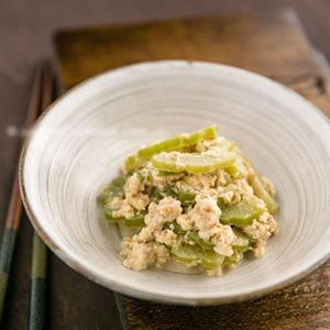 Cách làm khổ qua trộn đậu hũ