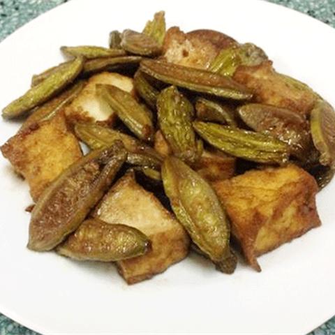 Cách làm khổ qua xào đậu hũ chiên