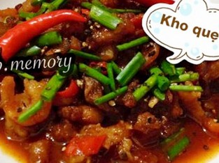 Kho quẹt đưa cơm ngày lạnh