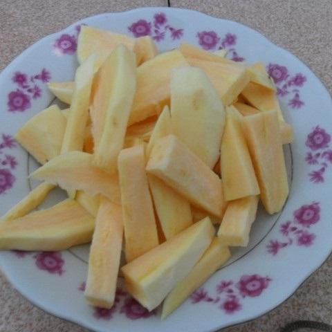 Cách làm khoai lang chiên bơ