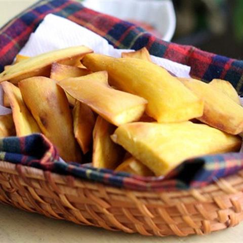 Cách làm khoai lang chiên phồng