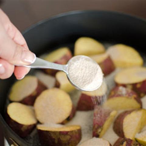 Cách làm khoai lang chiên tẩm vừng