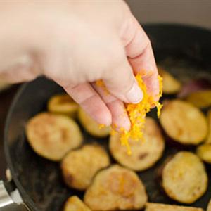 Cách làm khoai lang chiên tẩm vừng