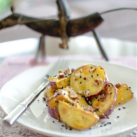 Cách làm khoai lang chiên tẩm vừng