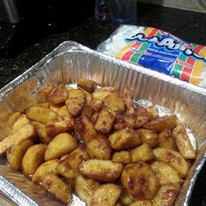 Cách làm khoai lang ngào với đường