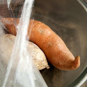 Cách làm khoai lang nướng kiểu Nhật