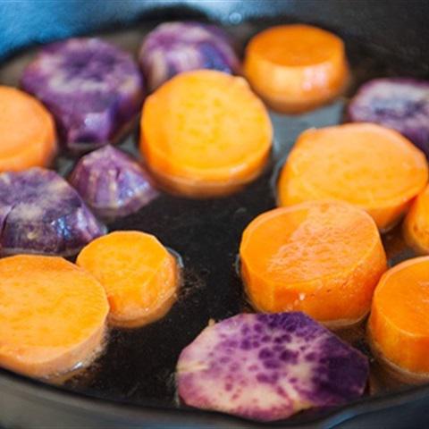 Cách làm khoai lang nướng kiểu Nhật