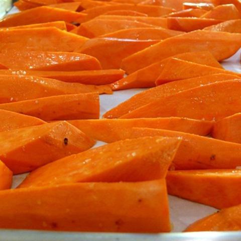 Cách làm khoai lang nướng mè