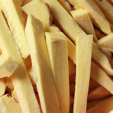 Cách làm khoai lang xóc bột chiên