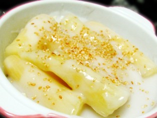 Khoai mì nấu nước cốt dừa dân dã