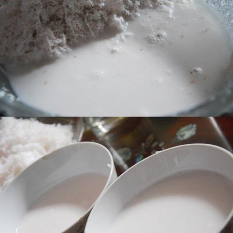 Cách làm khoai mì nấu sữa