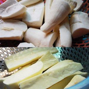 Cách làm khoai mì nấu sữa