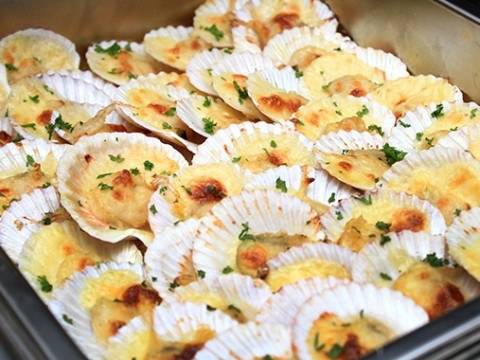 Khoai mì nướng nước dừa thơm béo