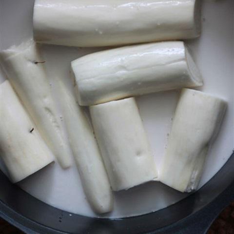 Cách làm khoai mì trộn dừa