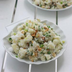 Cách làm khoai mì trộn dừa