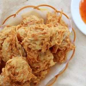 Cách làm khoai môn chiên thịt