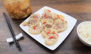 Khoai tây bỏ lò hasselback thơm mềm, béo ngậy