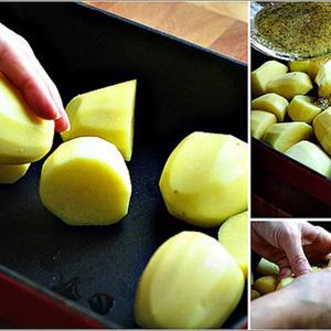 Cách làm khoai tây bỏ lò