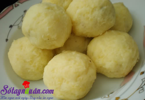 Khoai tây bọc thịt chiên giòn tan