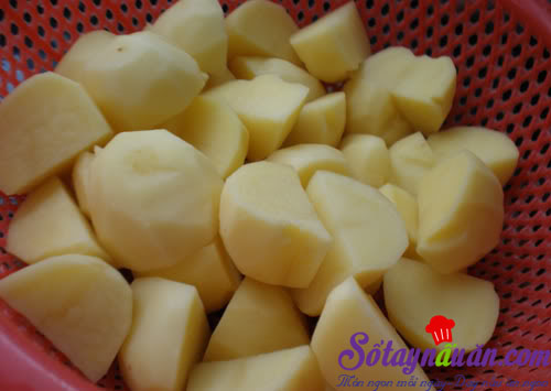 Khoai tây bọc thịt chiên giòn tan