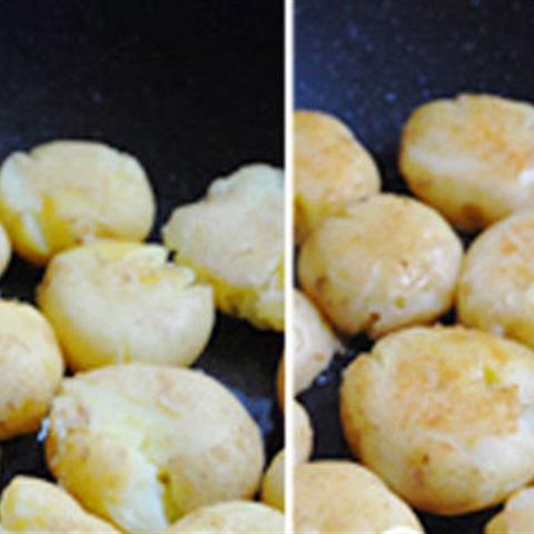 Cách làm khoai tây chiên hành muối