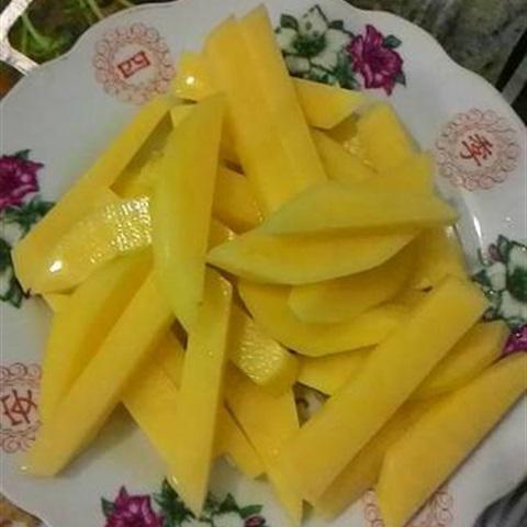 Cách làm khoai tây chiên mặn