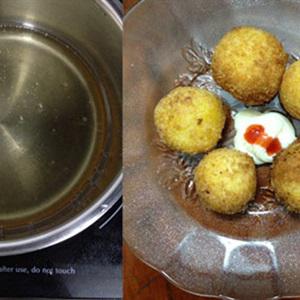 Cách làm khoai tây chiên nhân phô mai