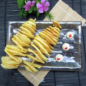 Cách làm khoai tây lốc xoáy