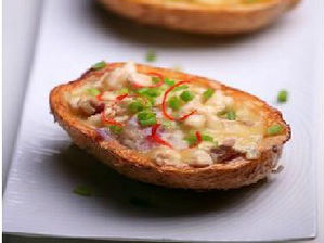 Khoai tây nhân thịt gà