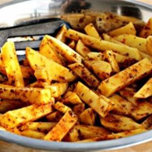 Cách làm khoai tây nướng cay
