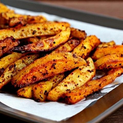 Cách làm khoai tây nướng cay