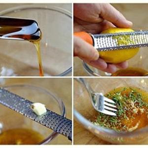 Cách làm khoai tây nướng mật ong xốt chanh