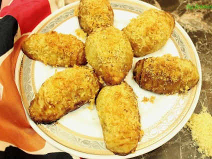 Khoai tây nướng phô mai sợi