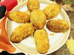 Khoai tây nướng phô mai sợi