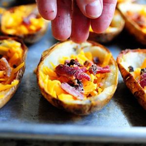 Cách làm khoai tây nướng pho mát