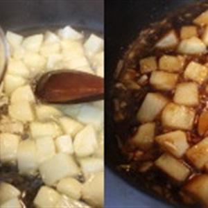 Cách làm khoai tây sốt nước tương
