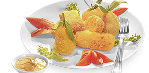 Khoai tây viên chiên xù