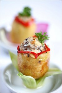 Khoai tây viên nấm