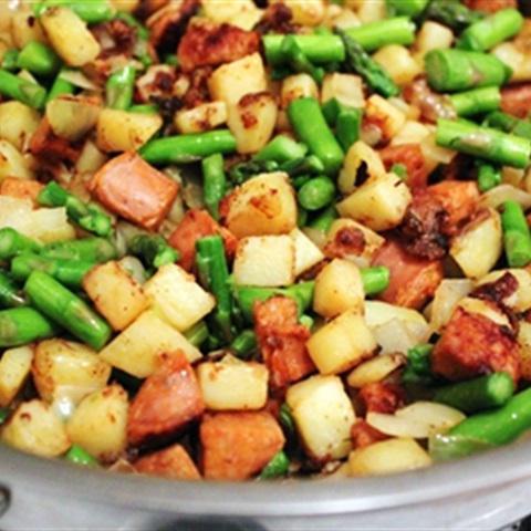 Cách làm khoai tây xào thập cẩm